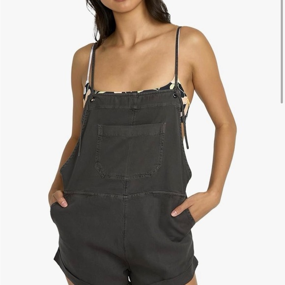 Billabong Denim black short romper - Picture 6 of 6